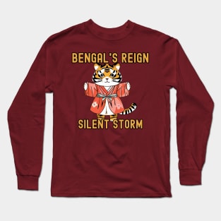 Bengal tiger reigns Long Sleeve T-Shirt